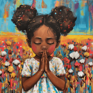 Praying Girl ( Kamala I will Rise )